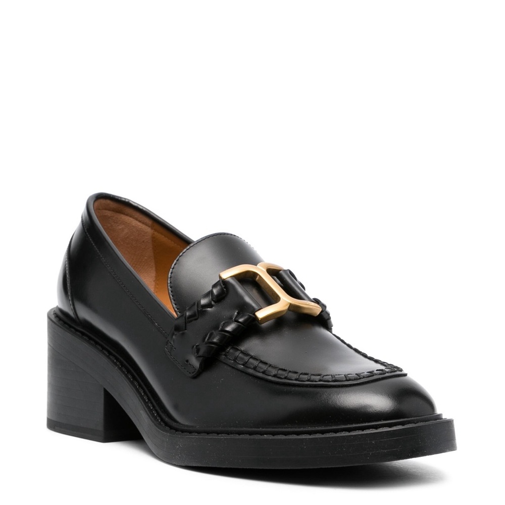 Chloe Marcie leather loafers